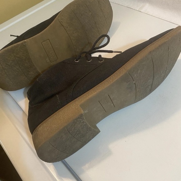 Perry Ellis Dark Canvas Chukka Boots - Picture 5 of 7